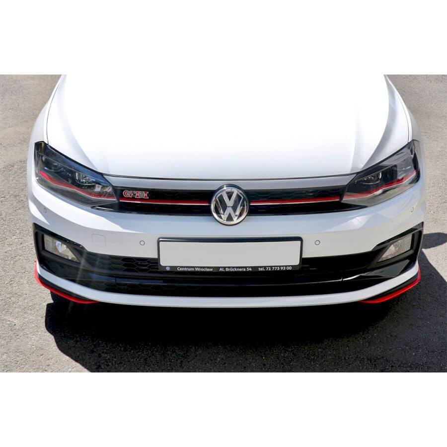 Vw Polo aw1 gti ön panjur ızgara kırmızı şeritli 2018+