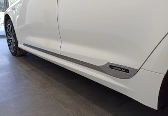 Toyota corolla kapı alt çıtası krom plastik 2019+