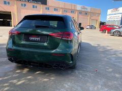 Mercedes w177 hb a45 difüzör ve egzoz ucu seti siyah 2019+