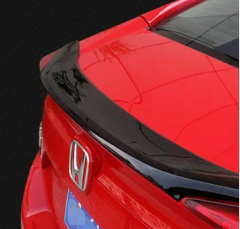 Honda civic fc5 uyumlu bagaj üstü spoiler anatomik hybrid siyah 2016+