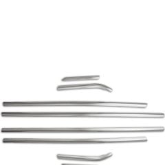 Ford Focus 3 SD Cam Alt Çıtası 2011-2017 Paslanmaz Çelik