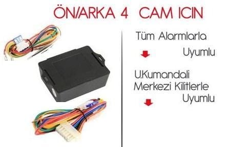 CAM KAPAMA MODÜLÜ 4LÜ +/- TETİKLEMELİ