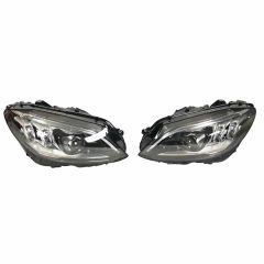 Mercedes w205 ön far lambası takımı multibeam 2013+