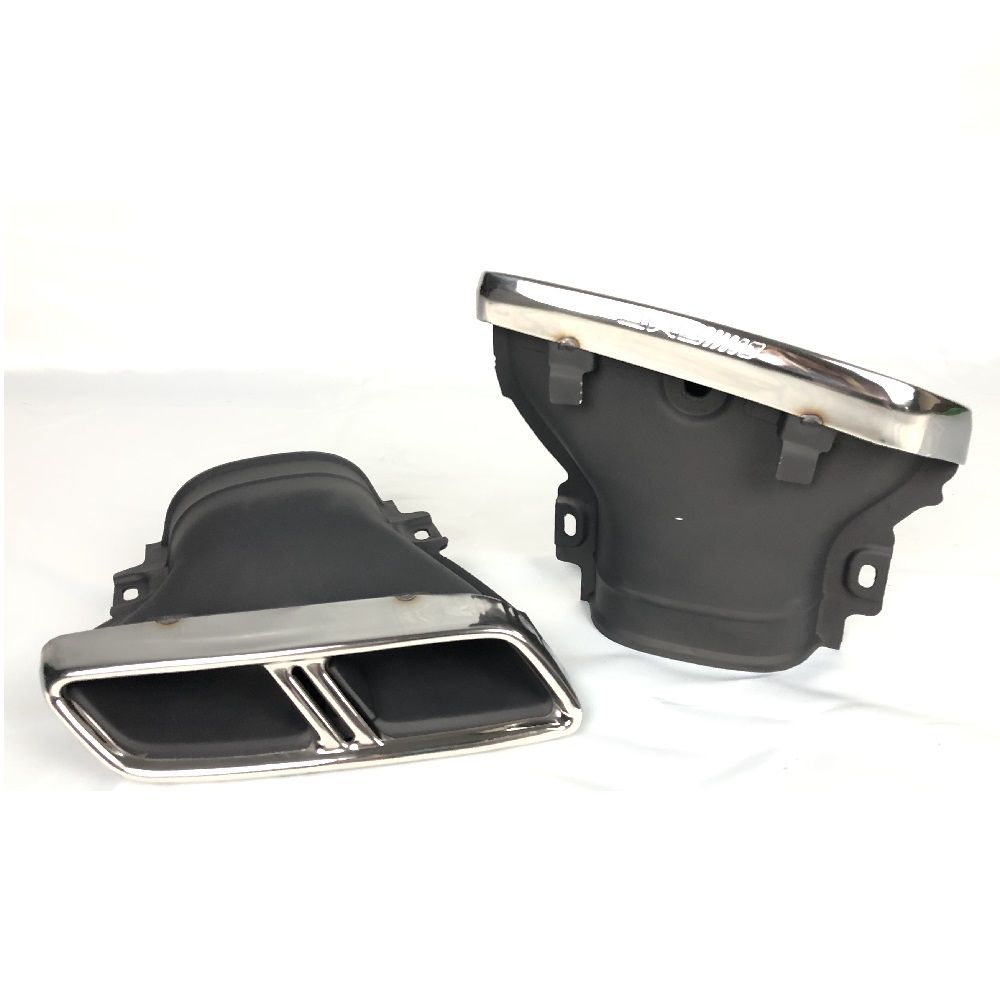 Mercedes w213 e63s amg egzoz ucu krom set