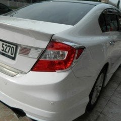 Honda civic fb7 bagaj üstü spoiler usa model pianoblack 2013 / 2017
