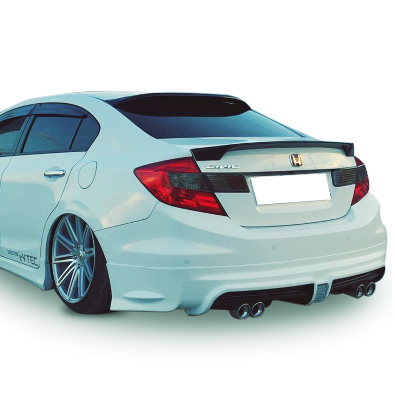 Honda civic fb7 bagaj üstü spoiler usa model pianoblack 2013 / 2017