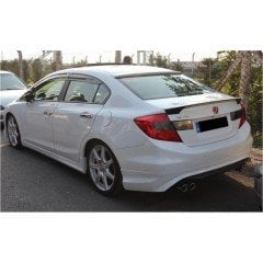 Honda civic fb7 bagaj üstü spoiler usa model pianoblack 2013 / 2017