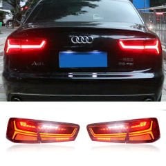Audi a6 stop lambası ledli kırmızı facelift görünüm 2011 / 2015
