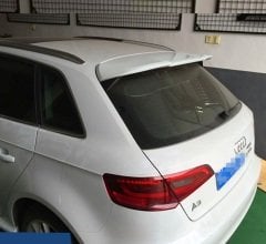 Audi a3 hb bagaj üstü spoiler 8v 2013+ pianoblack boyalı