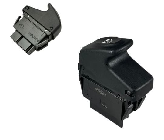 CAM ANAHTARI RENAULT CLIO MEGANE KANGO 96-03 / 6P-SİYAH