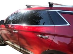 Opel grandland cam çerçevesi kenar çıtası krom tamtur 2017+ 14 parça