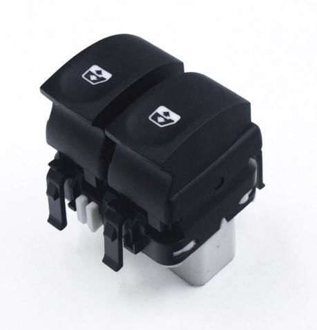 CAM ANAHTARI RENAULT CLIO III SYMBOL SOL SİYAH BEYAZ 05-14