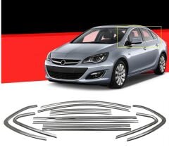 Opel astra j cam çerçevesi kenar çıtası krom tamtur sedan