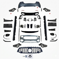 Mercedes w177 sedan a45 body kit tampon seti 2018+