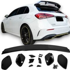 Mercedes w177 hb a45 bagaj üstü spoiler pianoblack boyalı 2018+