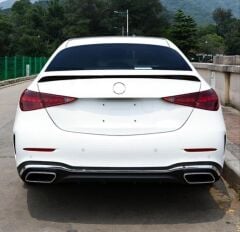 Mercedes w206 c63 bagaj üstü spoiler piano black 2020+