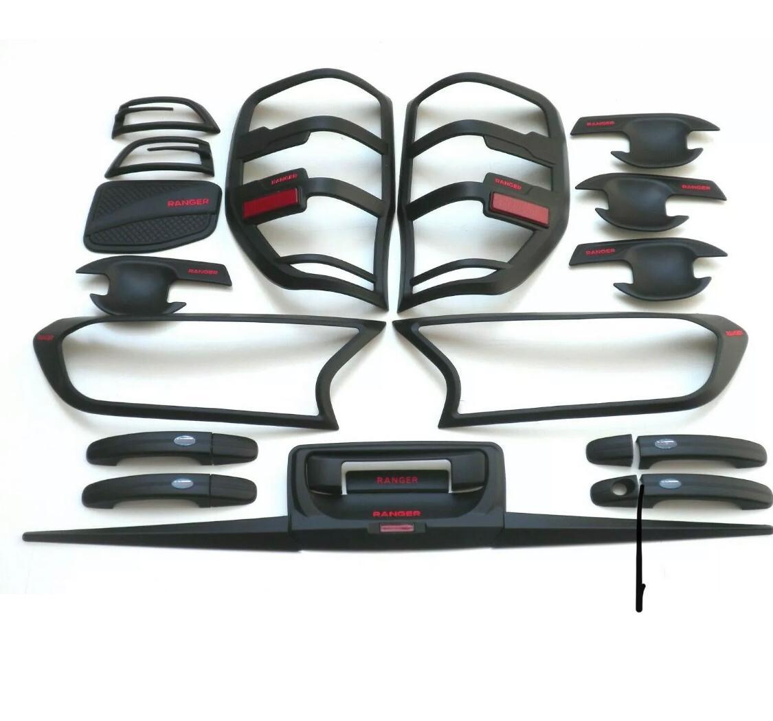 Ranger t7 kaplama seti dış siyah full 2016+ ranger yazılı