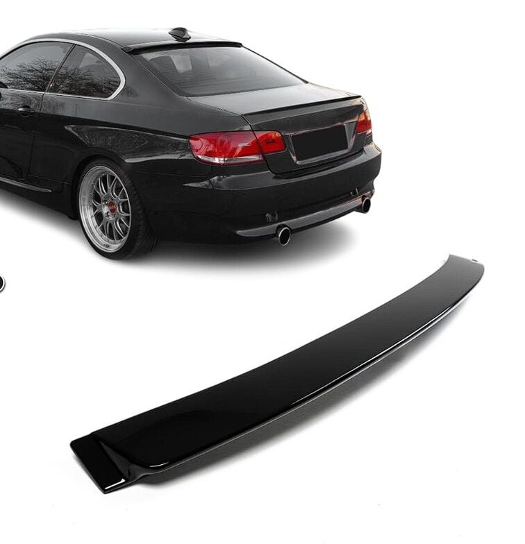 Bmw e92 cam üstü spoiler siyah boyalı plastik 2005 / 2012