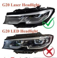 Bmw g20 angel led modülü sarı 2019 / 2022 drl led laser far uyumlu