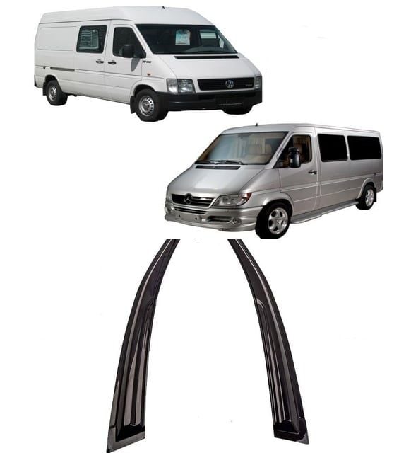 Mercedes sprinter cam rüzgarlığı 1998+ mugen tip sunplex