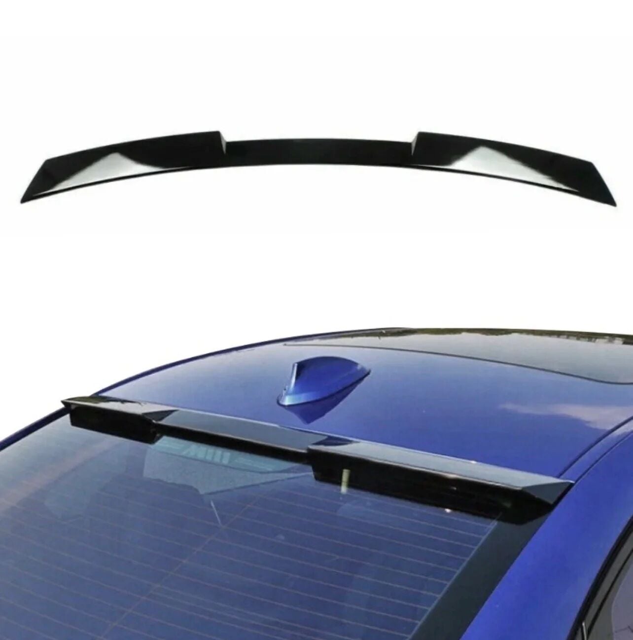 Bmw g20 cam üstü spoiler yarasa siyah boyalı plastik 2019+