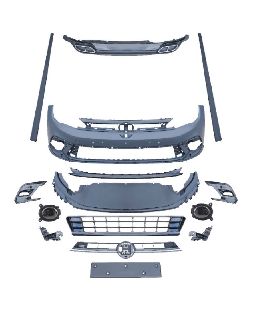 Vw polo aw2 rline body kit tampon seti 2022+