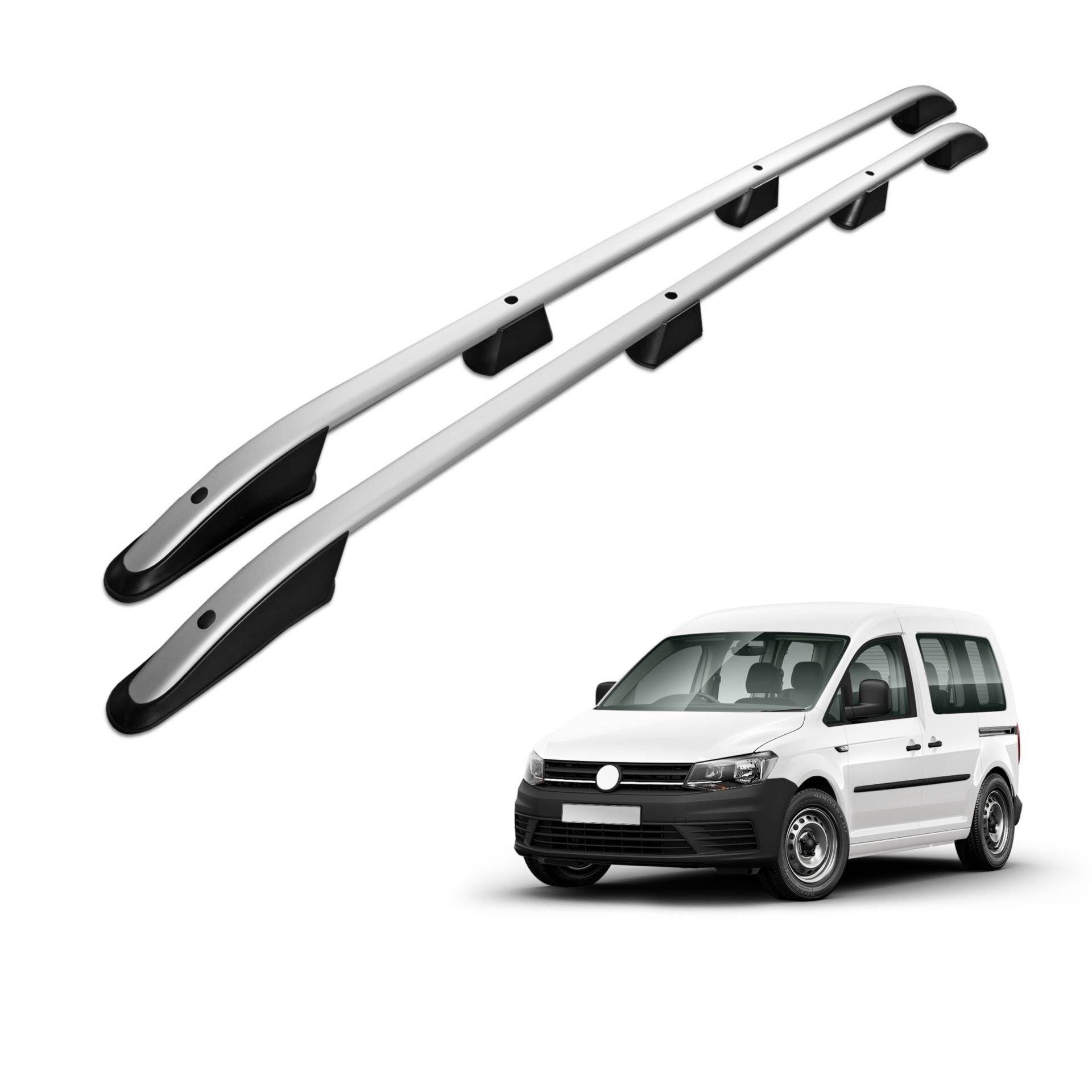 Vw caddy maxi tavan çıtası port bagaj taşıyıcı gri 2004 / 2021