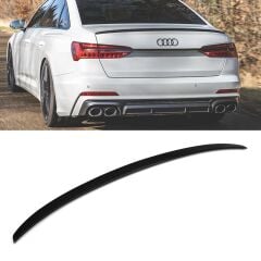 Audi a6 c8 votex bagaj üstü spoiler yarasa model pianoblack2019+