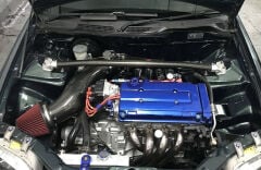 Honda civic carbon bigtube hava filtre kiti performans simota 1996 / 2001 1.6