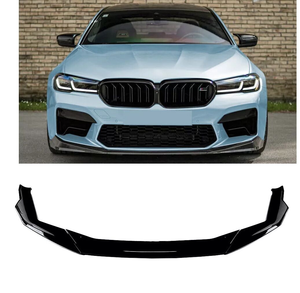 Bmw f90 lci m5 ön tampon altı lip pianoblack 2020 / 2023