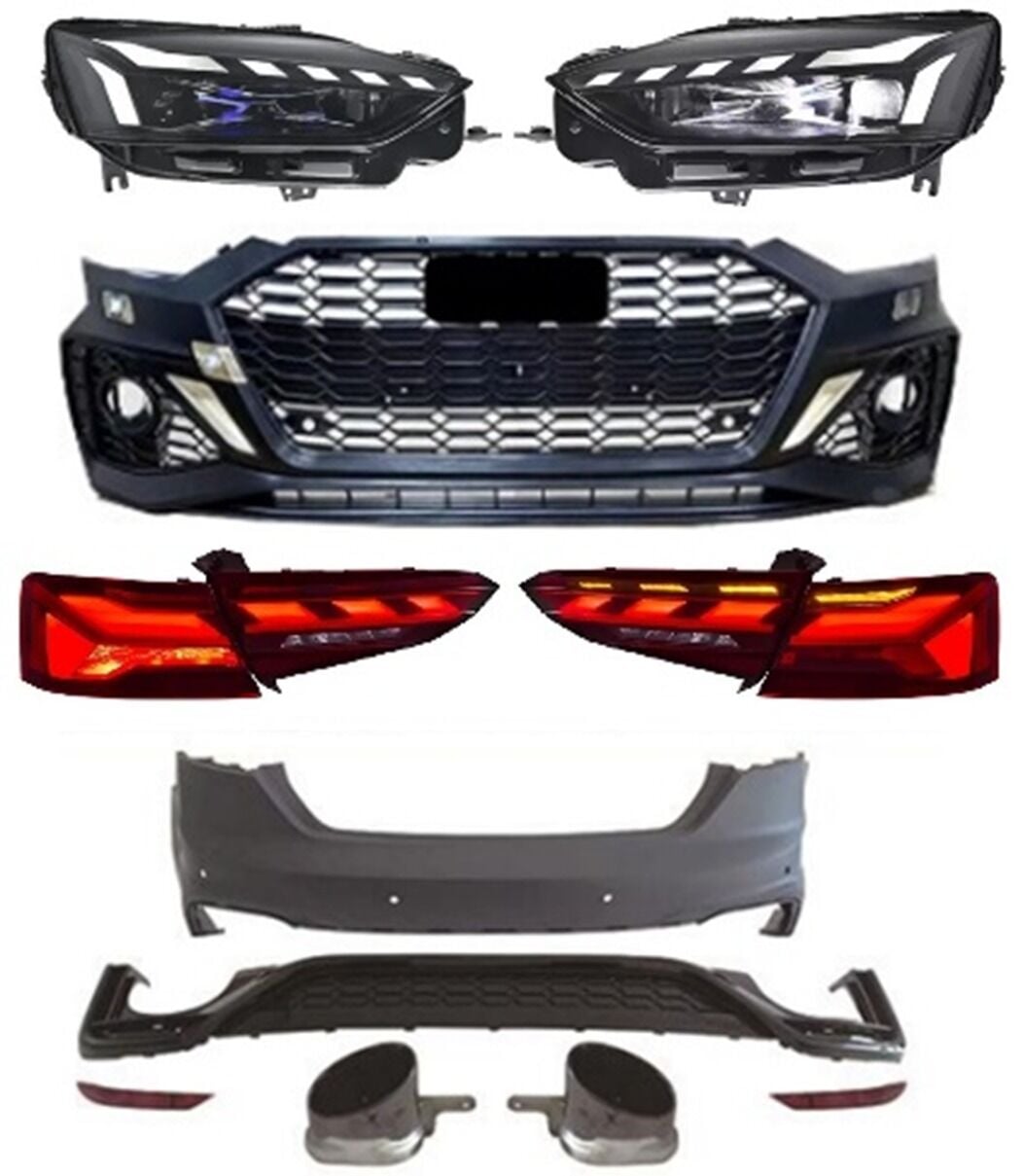 Audi a5 b9 rs5 b9,5 dönüşüm body kit full set 2016 / 2020