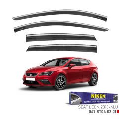 Seat leon cam rüzgarlığı kromlu 2013+ niken