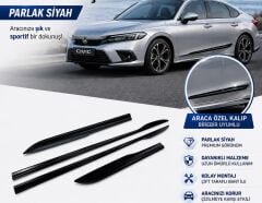 Honda civic fe1 kapı alt çıtası siyah ( geniş model ) 2021+