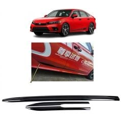 Honda civic fe1 kapı alt çıtası siyah ( geniş model ) 2021+
