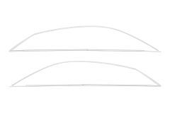 Hyundai elantra cam çerçevesi kenar çıtası krom 2021+ 12 parça