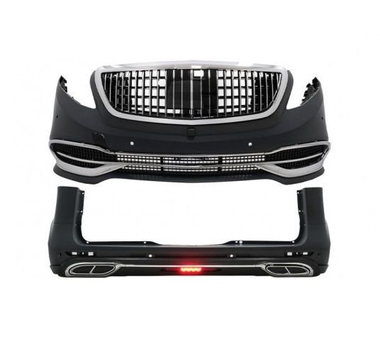 Mercedes vito w447 maybach body kit tampon seti plastik 2016+