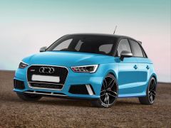 Audi a1 rs1 ön panjur ızgara siyah krom 2016+