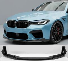Bmw g30 lci m5 tampon uyumlu ön tampon altı lip pianoblack 2020 / 2023
