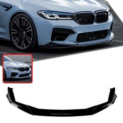 Bmw g30 lci m5 tampon uyumlu ön tampon altı lip pianoblack 2020 / 2023
