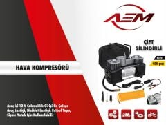HAVA KOMPRESÖRÜ ÇİFT PİSTONLU