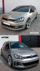 Vw golf 7 gti ön tampon ve panjur seti 7,5 model 2012+