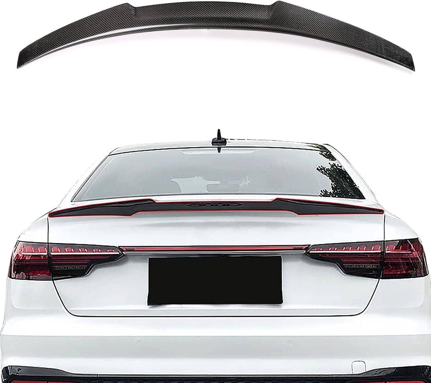 Audi a4 b9 bagaj üstü spoiler karbon yarasa votex 2016 / 2024