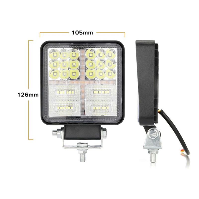 Space Sis lambası kare flaşlı 12-24v/ LASS313