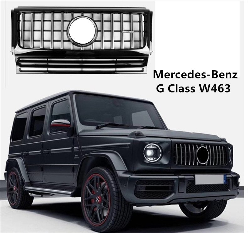 Mercedes w463 gtr ön panjur ızgara seti amg 2011+ g serisi