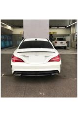 MERCEDES W117 CLA 2013-2019 SPOILER  - PIANO BLACK (PARLAK SIYAH)