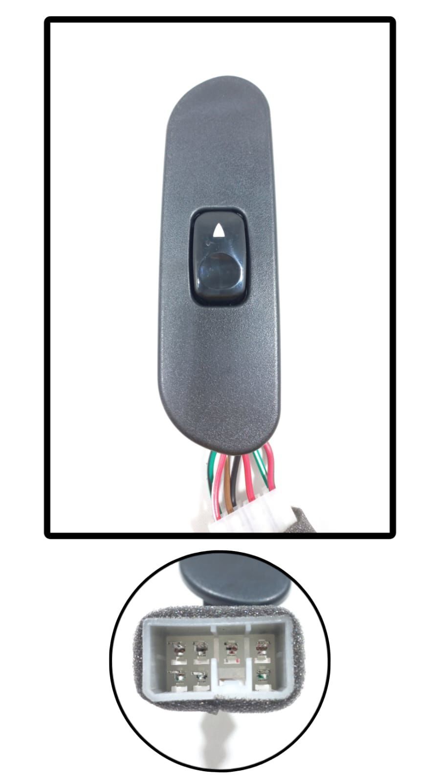 CAM ANAHTARI HYUNDAI H 100 SAĞ TEKLİ ÇERÇEVELİ 02-07