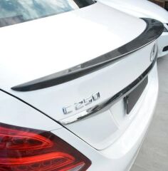Mercedes w205 bagaj üstü spoiler karbon amg 2015 / 2020 c180