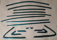 Hyundai ix35 cam çerçevesi kenar çıtası krom tamtur 16 parça