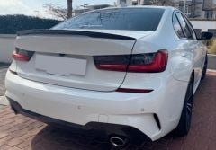 Bmw g20 bagaj üstü spoiler m performance pianoblack 2019+