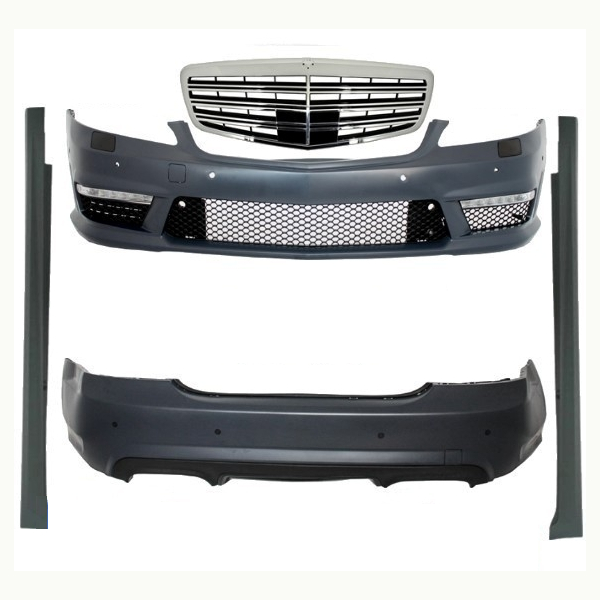 Mercedes w221 s63 / s65 body kit tampon seti panjurlu